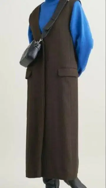 BEAUTY&YOUTH 트위드 라이크 오버롤 스커트&베스트 -2WAY