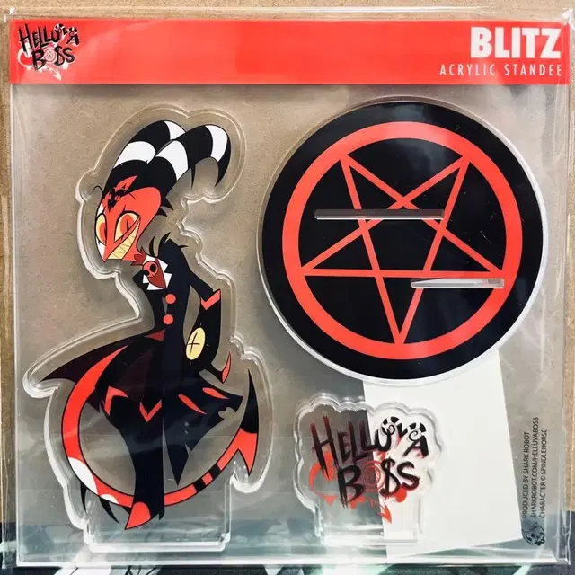 해즈빈호텔 헬루바보스 블리츠 아크릴 스탠드