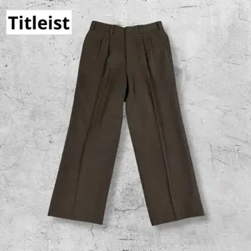 타이틀리스트 Titleist 다크 올리브 슬랙스 남성용 골프