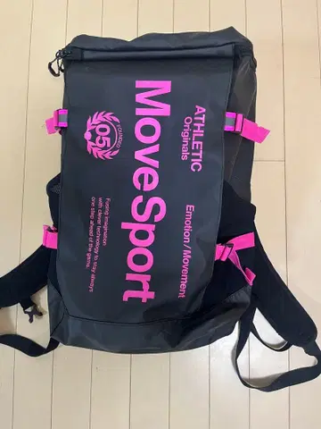 MoveSport 백팩 백팩 블랙/핑크