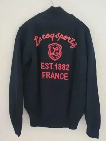 택 포함 새상품 르꼬끄골프 여성용 풀 집업 니트 가디건 M