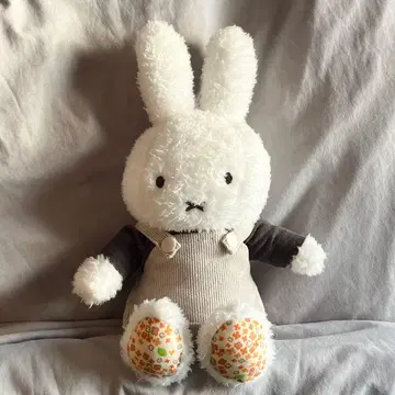 플라워 미피 뽀송 봉제 인형 미피