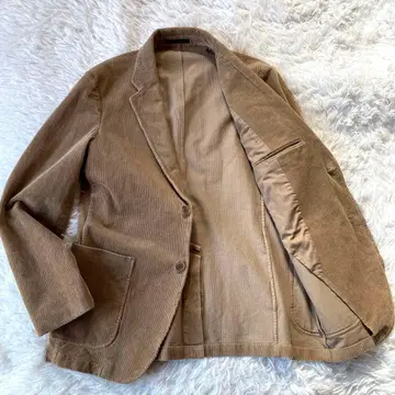 유니클로 테일러드 자켓 코듀로이 베이지 M