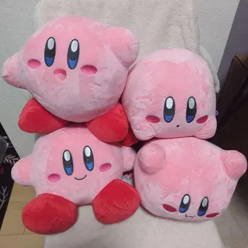 커비 봉제 인형 4체 세트