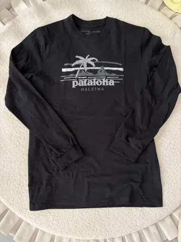 pataloha 블랙 긴팔 티셔츠 파타로하