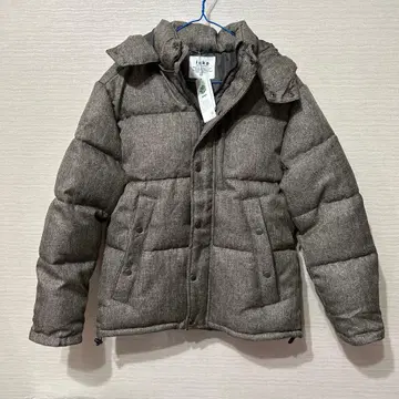 새상품 택 포함 ikka 충전솜 다운 자켓 M 사이즈 베이지 그레이지