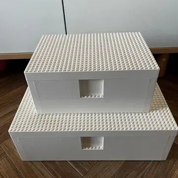 IKEA 레고 수납 BYGGLEK 빅레크 대,중 사이즈 2개 세트