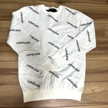 러브리스 니트 화이트 여성용 남성용