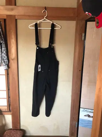 블랙 살로펫 오버롤