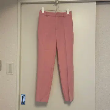 새상품 핑크 슬랙스 36