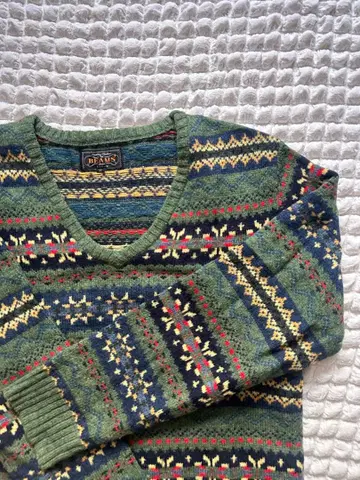 BEAMS+ 스웨터 V넥