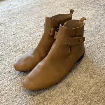 레페토 40 가죽 사이드 스트랩 부츠