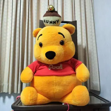 푸우 봉제 인형 대 허니포트 포함