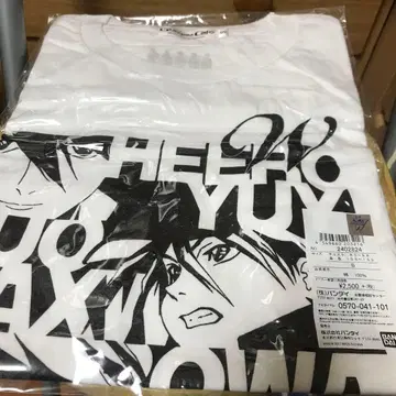 건담 W 건담 카페 건카페 T셔츠 화이트 S 사이즈