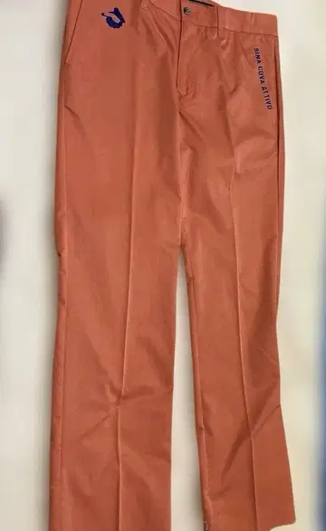 새상품 SINA COVA 오렌지 팬츠 88 시나코바