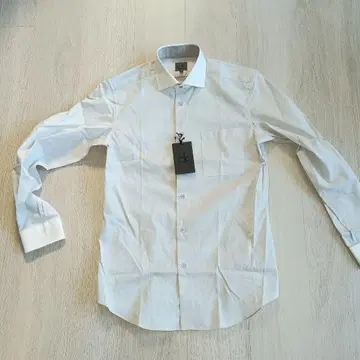 캘빈 클라인 화이트 스트라이프 와이셔츠