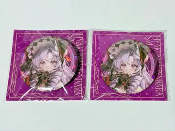 니지산지 Bewitching MASQUERADE 홀로그램 캔뱃지 사로메