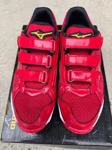 미즈노 프로 트레이닝 슈즈 레드