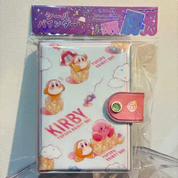 별의 커비 씰 바인더 씰북