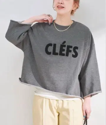 라메사가 자수 7부 소매 풀오버