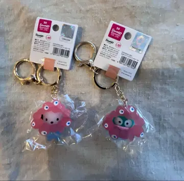 산리오 아크릴 키링 2개 세트