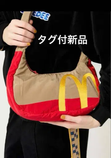 [택 포함 새상품] 그라니프 맥도날드 콜라보 미니 숄더백