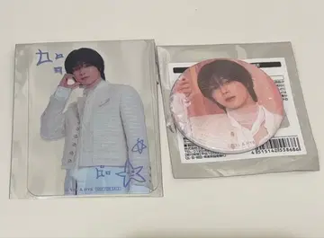 &TEAM CAFE 클리어 카드 캔뱃지 2세트 K 케이