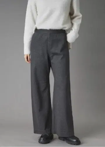 소프트 서모 분또 이지 와이드 팬츠