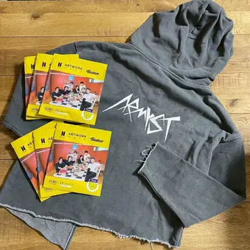 BTS 아티스트 메이드 컬렉션 정국 후드티 M 사이즈 덤 포함