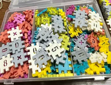 다색 블록 400 피스