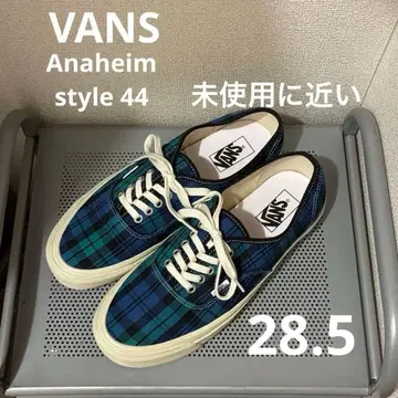 vans 애너하임 오센틱 44 DX 체크 28.5