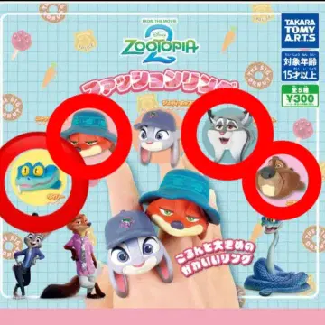 주토피아 2 패션 반지 닉 와일드 주디 홉스