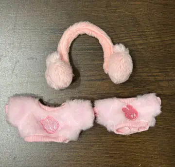 10cm 5cm 봉제 인형 의류 핑크 토끼