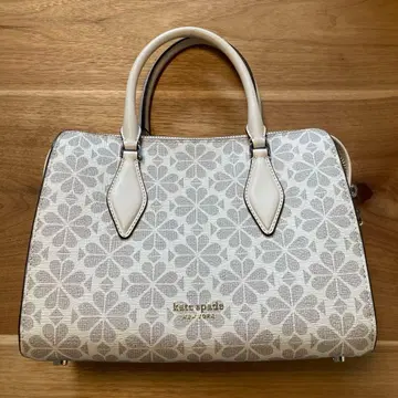 케이트 스페이드 핸드백 숄더백 화이트 그레이