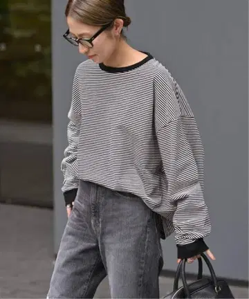 컨디션 최상 프레임워크 미진 보더 롱 T