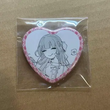 사랑하라 마법 천사들이여 하트 캔뱃지 카츠라 오토기