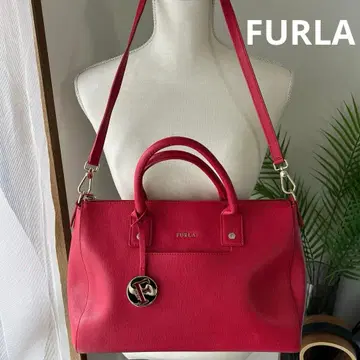 FURLA 훌라 린다 사첼 2WAY 숄더백 토트 빨간색