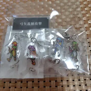 환상수호전 제비뽑기당 활과 화살 난사 공격 협력 공격 아크릴 배지 & 참