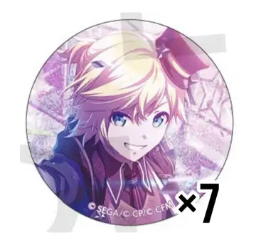 카가미네 렌 프로세카 그리터 캔뱃지 36a 7개