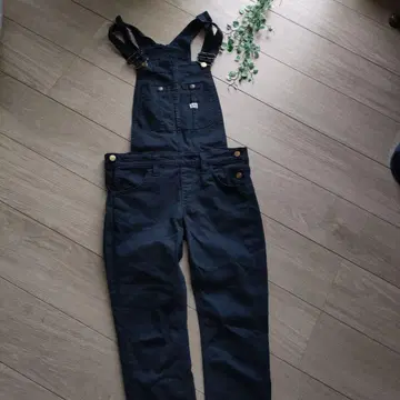 리 오버롤 데님 S