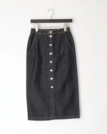 NANO UNIVERSE 데님 타이트 스커트