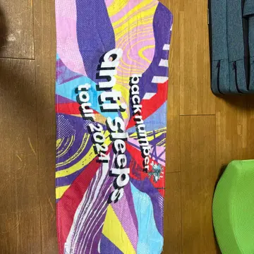 back number anti sleeps tour 2024 타월