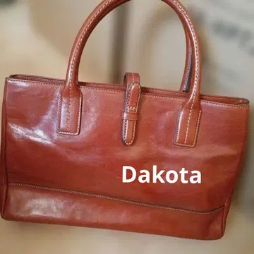 Dakota 브라운 가죽 토트백