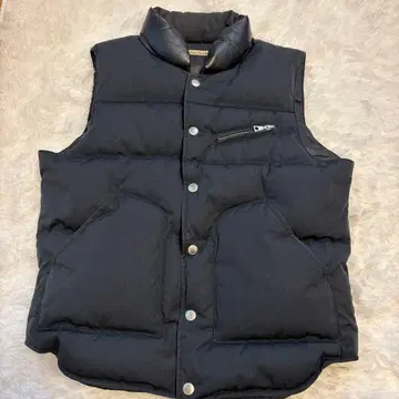 [ 새상품급 ] 저널 스탠다드 옷깃 가죽 다운 베스트