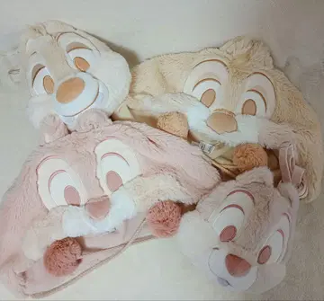 칩과 데일 디즈니 팬캡 숄더 세트