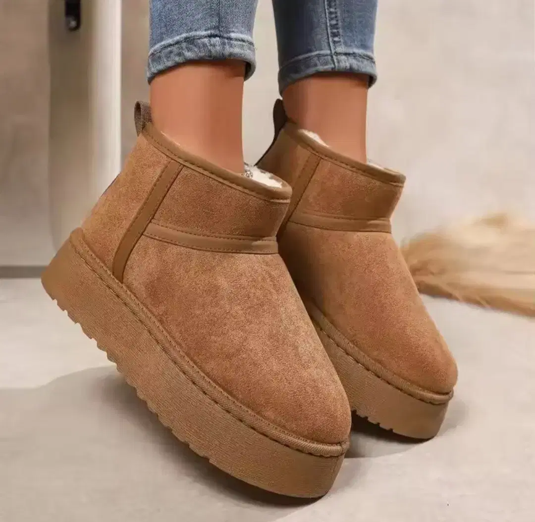 Women&#x27;s Boots Fur Winter Shoes 240cm (New)