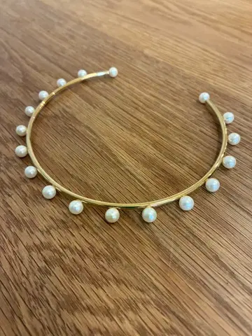 비쥬 드 엠 골드 초커