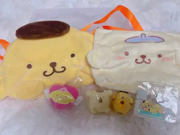 새상품 푸린 산리오 모프 샌드 콜라보 파우치 가챠가챠