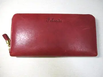 하자품 새상품 지갑 여성용 장지갑 라운드 페랜드 브랜드 천연 가죽 R