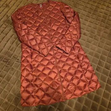 유니클로 울트라 라이트 다운 L 사이즈 롱 다운